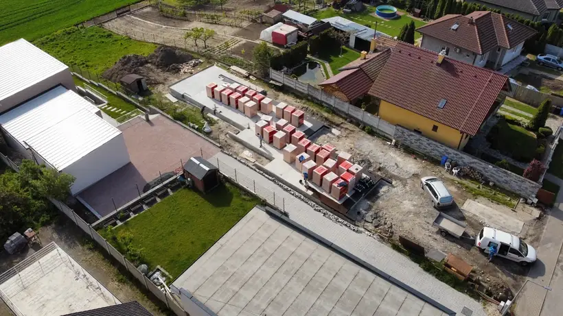 Stavba Zavar – materiál na hrubú stavbu